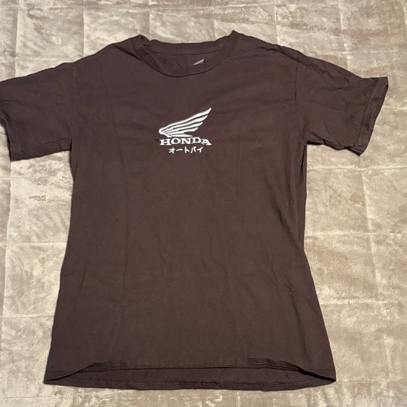 Tilly's Other - Dark Brown Honda Graphic Tee